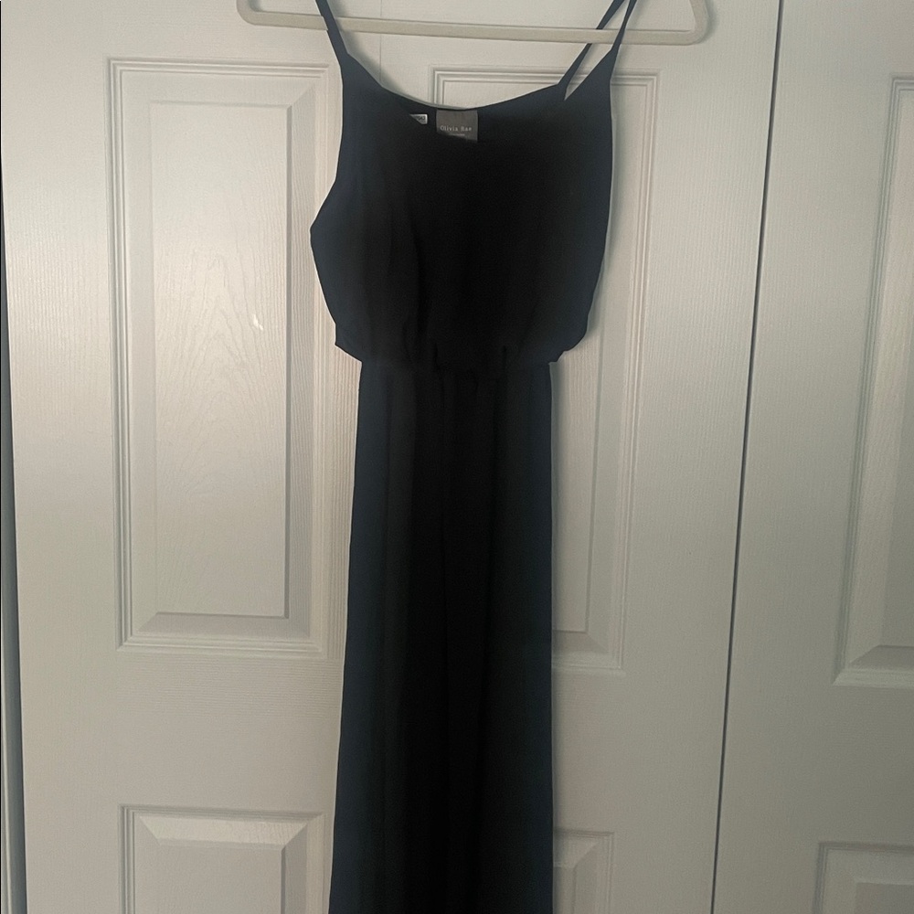 Olivia Rae Black Maxi Dress
